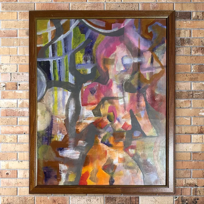 Disassembled Grace — unique Christian art gift, original by Agata May'kowska