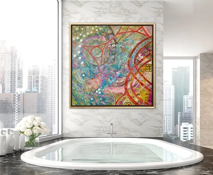 Fear Not — unique Christian art gift, original by Agata May'kowska