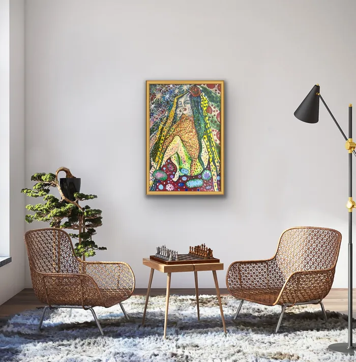 Gaslighted — unique Christian art gift, original by Agata May'kowska