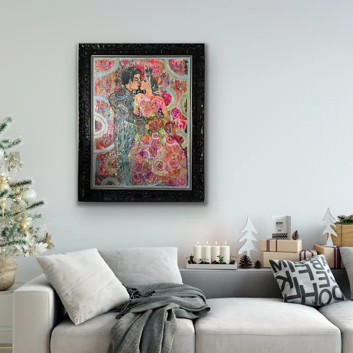 Love Eternal Rhapsody — unique Christian art gift, original by Agata May'kowska