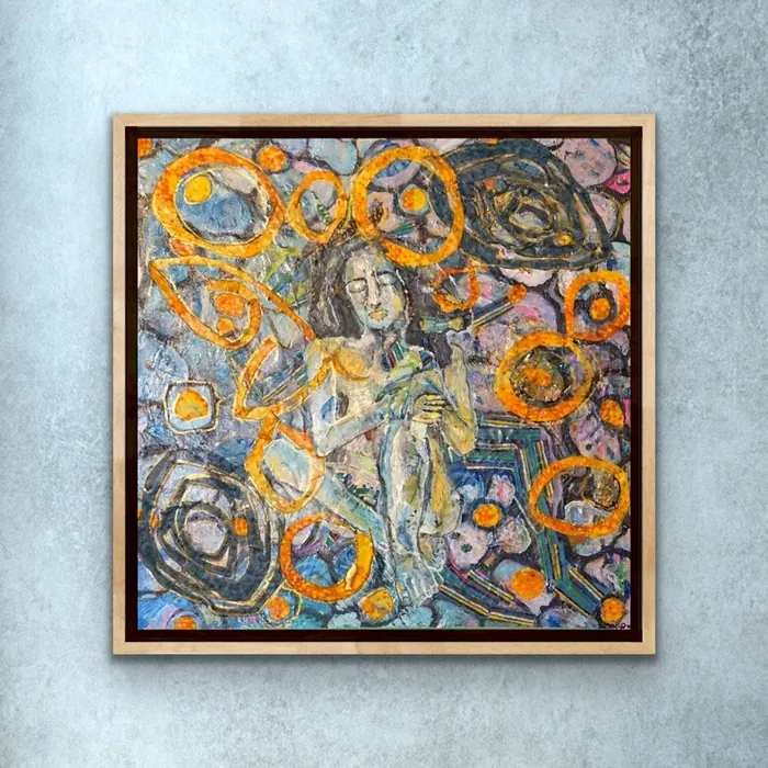 Patience — unique Christian art gift, original by Agata May'kowska