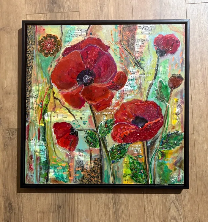 The Time of Singing Has Come — sold original by Agata May'kowska