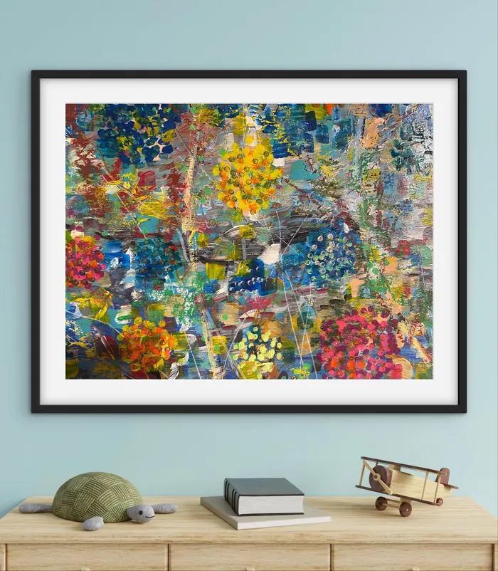 Unexpected Happiness — sold original by Agata May'kowska