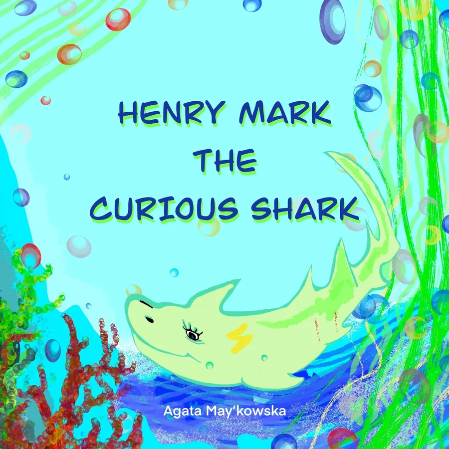 Henry Mark the Curious Shark — children's book cover