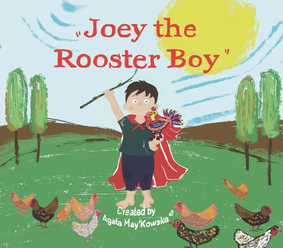 Joey the Rooster Boy — children's book cover