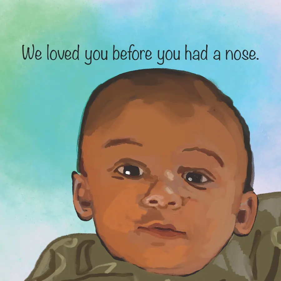 We Loved You Before You Were Born — inside pages