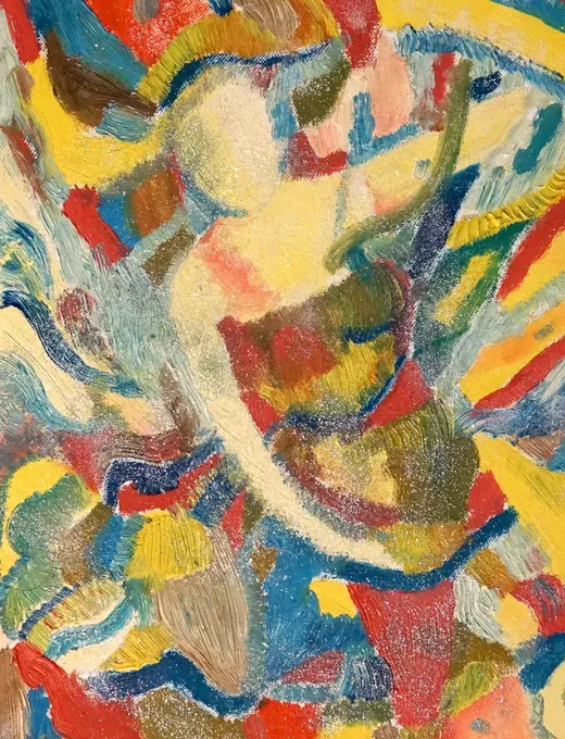Dance it Out — Acrylic, coarse finish by Agata May'kowska, HeArt of Healing collection (2018–2019)
