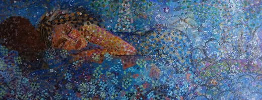 My Love Dream — Acrylic by Agata May'kowska, HeArt of Healing collection (2018–2019)
